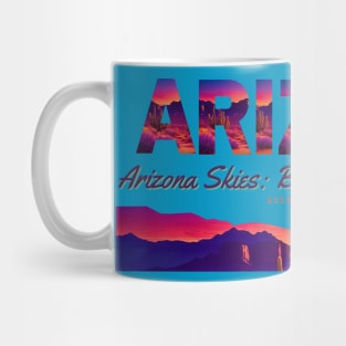 Arizona Sun Spirit Arizona Skies Slogan Shirt Mug